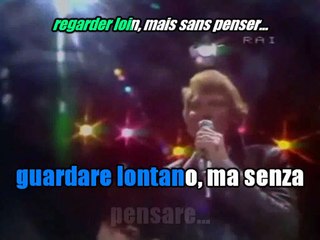 Johnny Hallyday_Non si vive così (J'ai oublié de vivre)(1982)karaoke