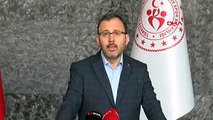 Gençlik ve Spor Bakanı Mehmet Muharrem Kasapoğlu'ndan koronavirüs açıklaması