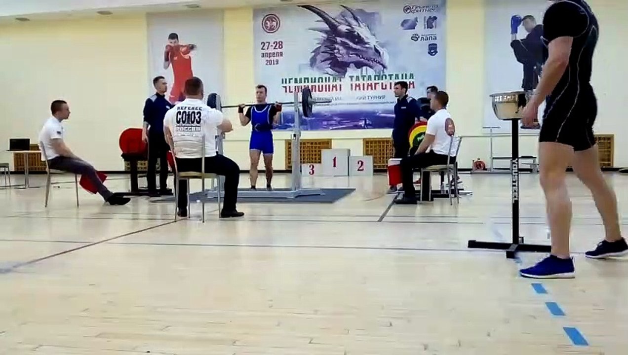 Hub, standing Press with and without DC, Rolling thunder - Open championship of the Republic of Tatarstan