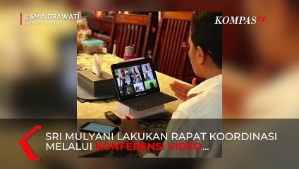 Download Video: Menkeu Sri Mulyani Rapat Kerja Dari Rumah