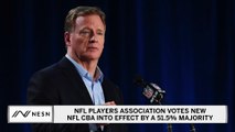 NFL Players Association Approves New Collective Bargaining Agreement