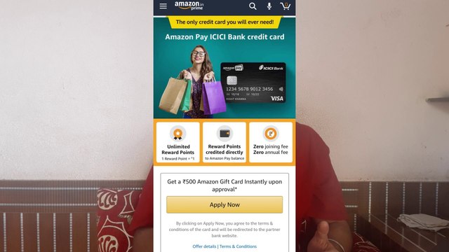 Amazon Pay ICICI Credit Card full Details | Amazon Credit Card