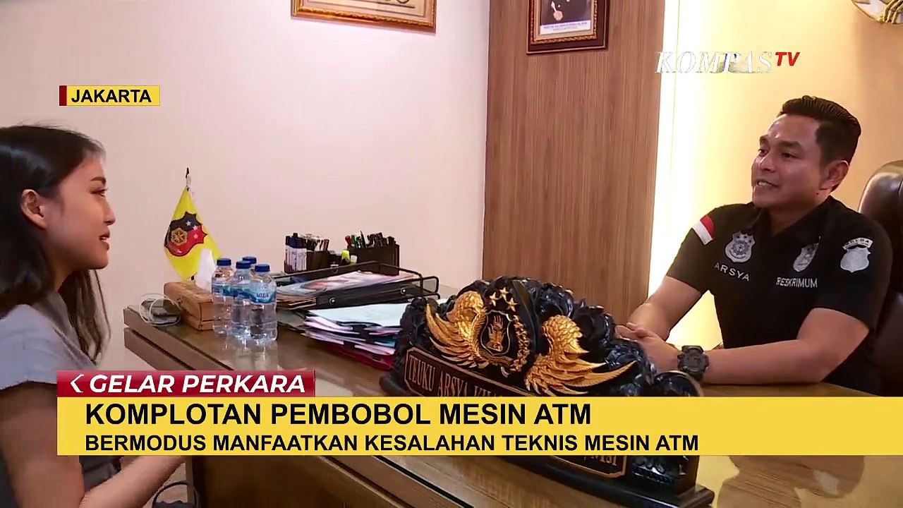 Detik-Detik Polisi Gagalkan Aksi Pembobolan Mesin ATM