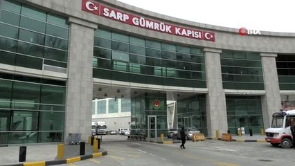 Sarp Sınır Kapısı koronavirüs nedeniyle kapatıldı