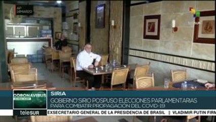 Siria: pospondrán elecciones legislativas por la pandemia del COVID-19