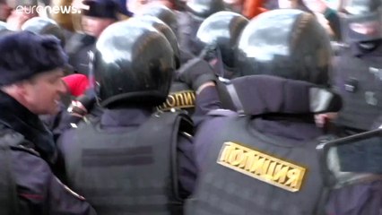 Разгон одиночных пикетов против репрессий