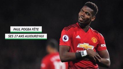 Man Utd - Paul Pogba fête ses 27 ans !