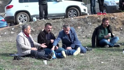 SPOR Stadyuma giremeyen taraftarlar maçı dağlardan izledi
