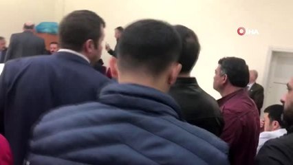 Verem Savaş Derneği kongresinde kavga çıktı...İşte o anlar