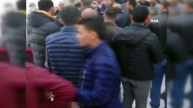 Verem Savaş Derneği kongresinde kavga çıktı...İşte o anlar