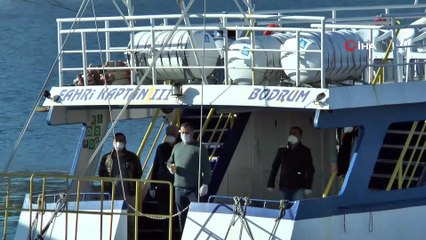 Yunan adasında mahsur kalan vatandaşlar Türkiye’ye ulaştı