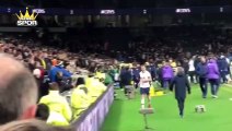 Tottenhamlı oyuncu, tribüne çıktı kavga etti | BIGGRANDTUBE