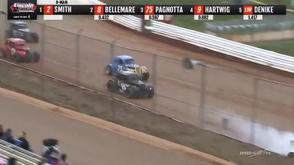 Central PA Legends 2020  Pagnotta Massive Crash Rolls