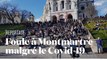 Malgré les consignes contre le coronavirus, un dimanche comme les autres à Montmartre, à Paris
