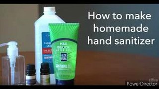 How to make hand sanitizer at home#hand sanitizer #coronavirus #diy hand sanitizer