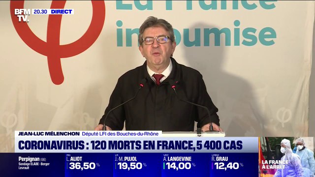 Jean-Luc Mélenchon: Si le gouvernement doit décider que le second tour n'a pas lieu, il doit prendre ses dispositions le plus tôt possible