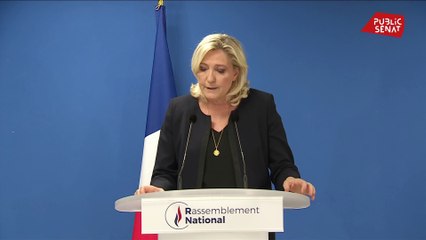 Marine Le Pen : « L’heure est à la guerre sanitaire »
