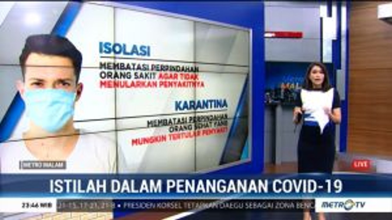 Ketahui Istilah-istilah Penting dalam Penanganan Covid-19