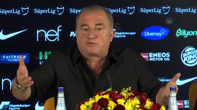 Derbi maçın ardından - Fatih Terim (2)