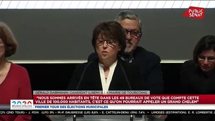 Martine Aubry: "Je donne rendez-vous aux Lillois au second tour"