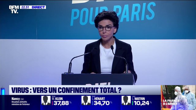 Municipales: Rachida Dati demande au gouvernement de se prononcer dans les plus brefs délais sur la tenue du second tour