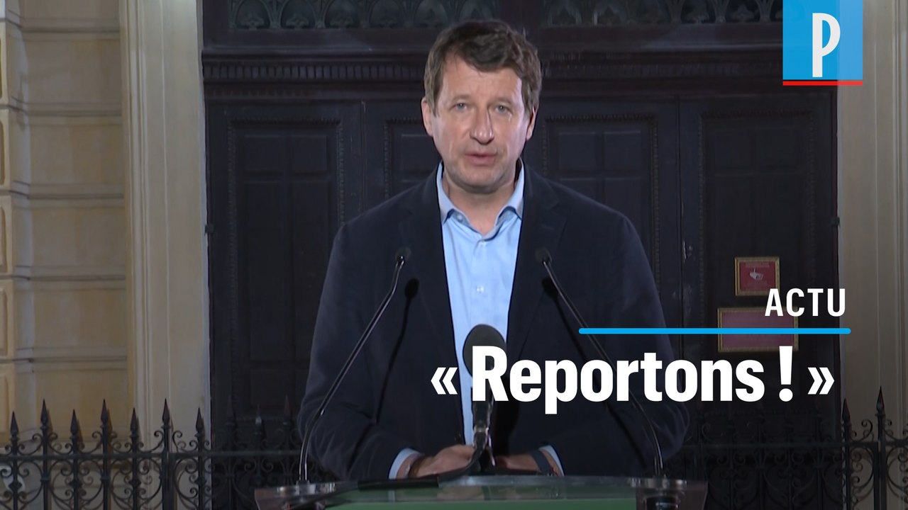 Municipales : Yannick Jadot appelle au report du second tour