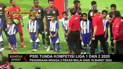 PSSI Tunda Laga Liga 1 dan Liga 2