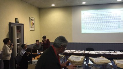 La proclamation des résultats à Bouguenais