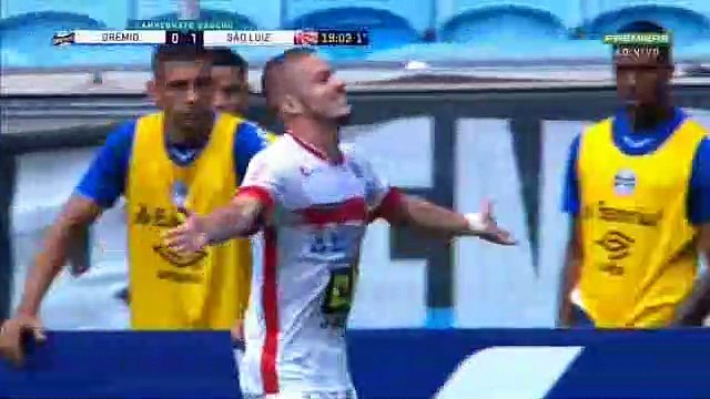 Grêmio 3x2 São Luiz 1tp gauchao 2020