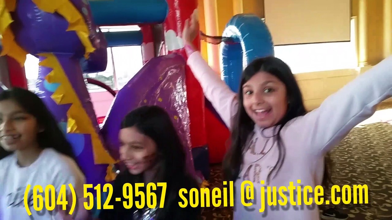 Surrey BC adults and children felt assured by flu fever testing using tear duct temperature method, thermal infrared imager camera viewer, Indian banquet hall, where over 40 more RSVPs would have shown up had they known this was available at the party