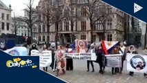 Mga Pilipino sa Europa, naglunsad ng kilos protesta laban kay Joma Sison