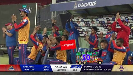 Quetta Gladiators vs Karachi Kings | Full Match Instant Highlights | Match 30 | 15 March | HBL PSL 5 ( 720 X 720 )