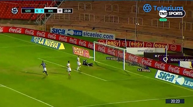 La Copa Superliga Argentina: Godoy Club 1 - 4 Boca Juniors (1mer Tiempo)