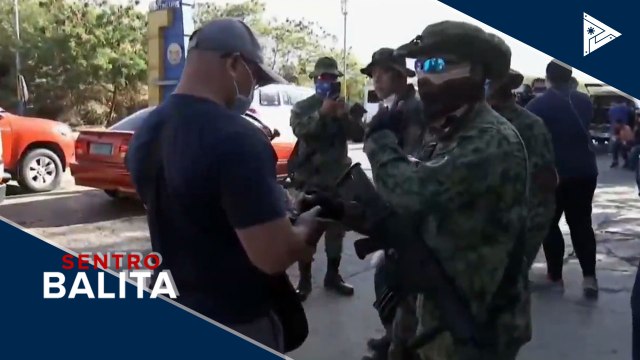 Isinasagawang checkpoints, nananatiling mahigpit