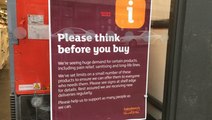 Sainsburys Warns Against Bulk Buying