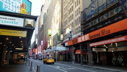 Broadway closed during social distancing