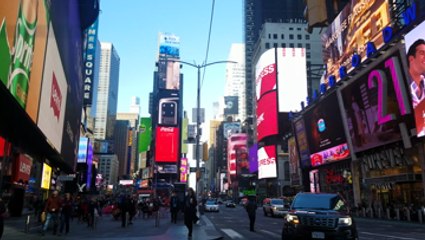 Broadway closed during social distancing