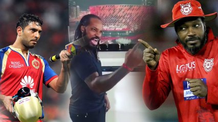 Yuvraj Singh posted a funny video of Gayle speaking Hindi