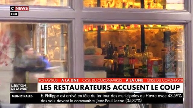 VIRUS - C'est la catastrophe pour les restaurateurs qui sont obligés de fermer face aux nouvelles mesures