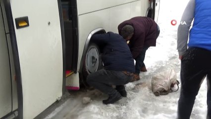 Kar ve tipi nedeniyle Kazdağları'nda mahsur kaldılar