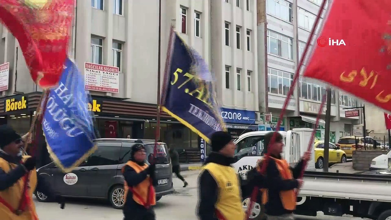 57. Alay yürüyüşüne Keşan’dan devam ediyor