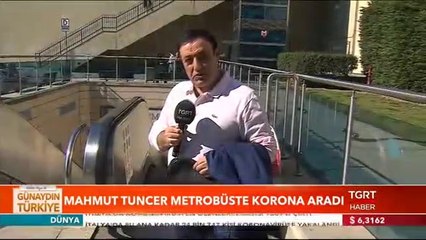 Mahmut Tuncer Metrobüste Coronavirus Aradı