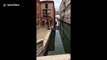 Italy coronavirus lockdown leaves streets of Venice deserted