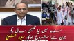 Education Minister of Sindh Saeed Ghani's important news conference
