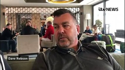 British holidaymakers in Covid-19 lockdown