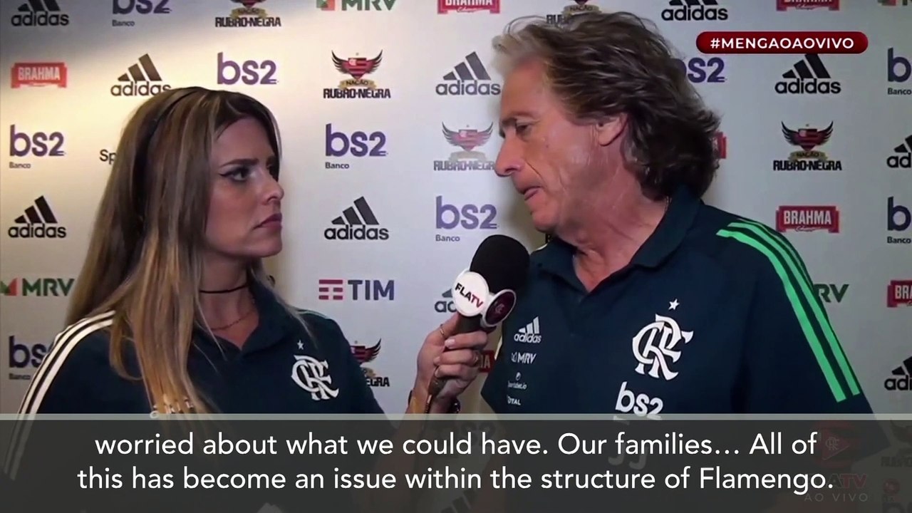 Emotional Jorge Jesus urges pause in Brazilian football after friend’s death from coronavirus