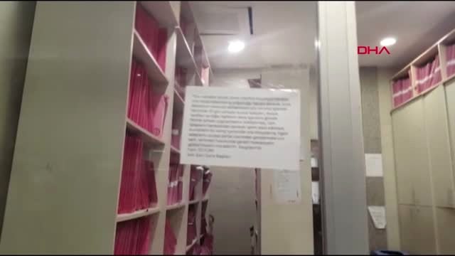 İSTANBUL ADALET SARAYI'NDA KORONAVİRÜS ÖNLEMİ