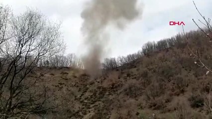 BİTLİS Bitlis'te PKK'lıların kullandığı 5 sığınak bulundu