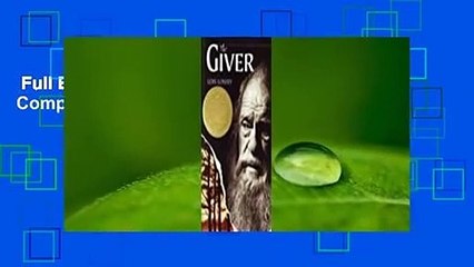 Full E-book  The Giver (The Giver, #1) Complete