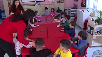 MERSİN Minikler mektup yazdı, Mehmetçik videolu cevap verdi